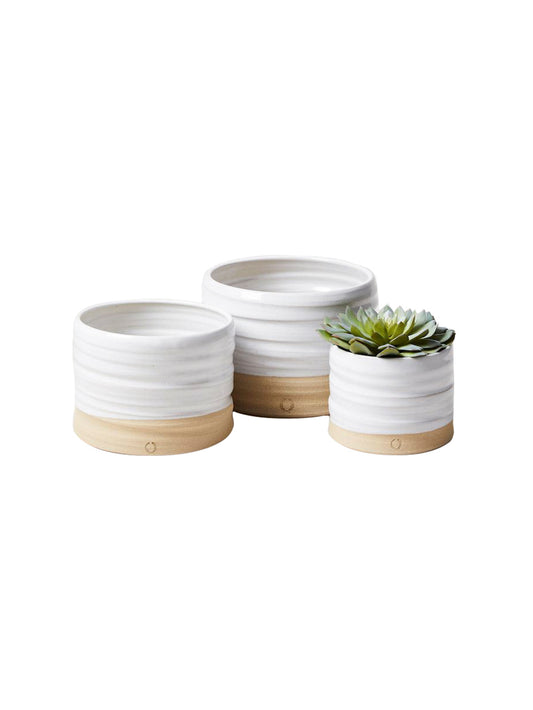 Farmhouse Pottery Trunk Garden Pots Weston Table