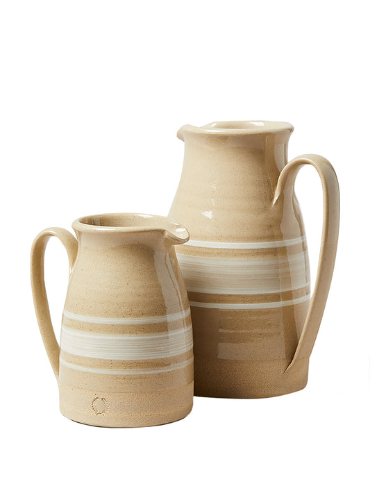 Farmhouse Pottery Yellowware Pitcher Weston Table