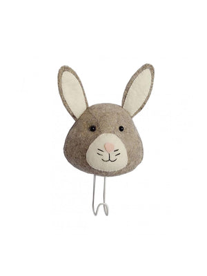  Fiona Walker England Baby Bunny Head Coat Hook Weston Table 