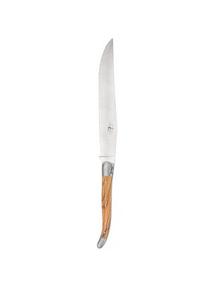  Forge de Laguiole Olive Wood Traditional Bread Knife Weston Table 