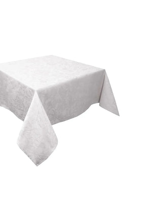  Garnier-Thiebaut Mille Charmes Blanc Coated Tablecloth Weston Table 