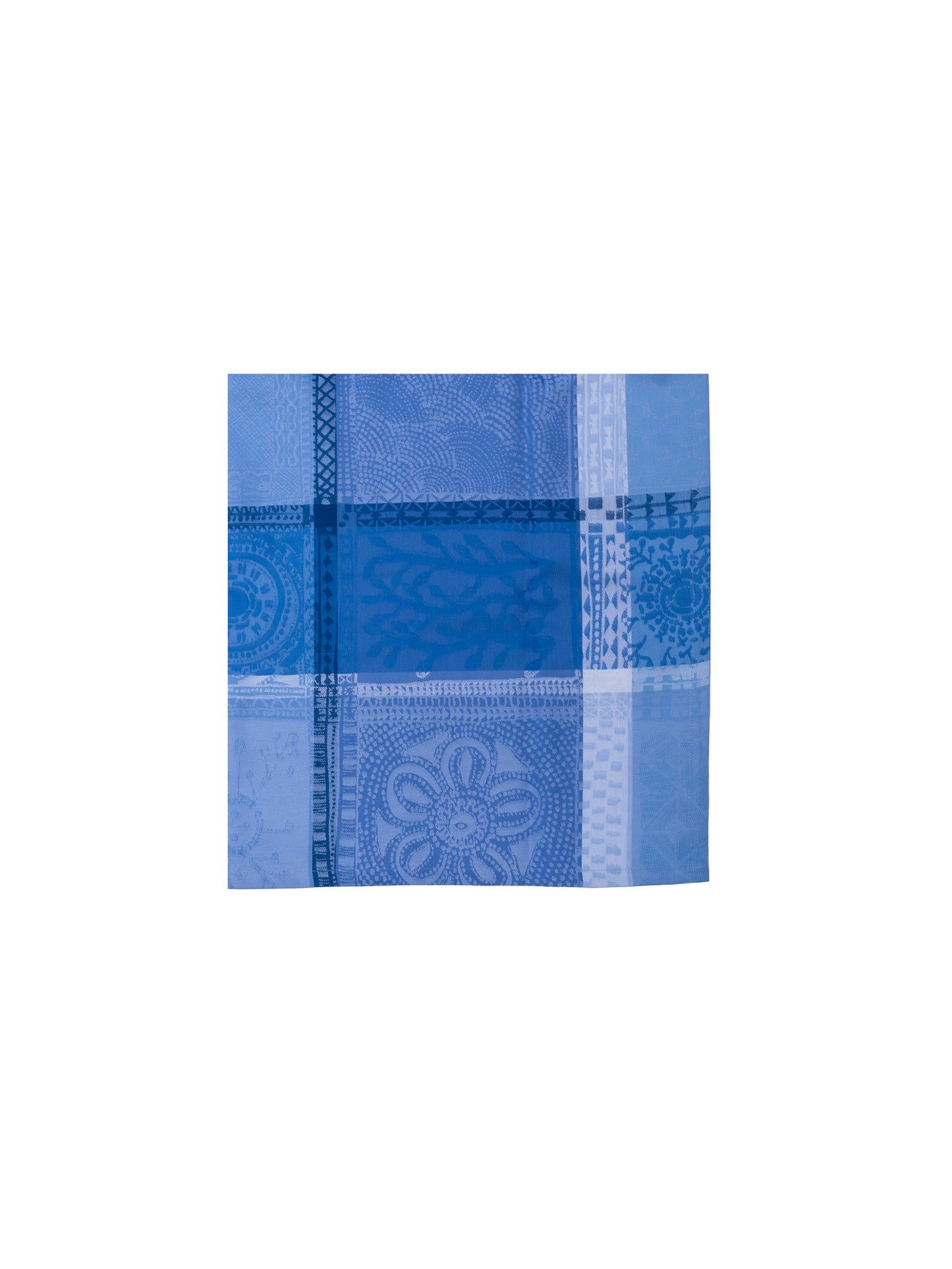 Garnier-Thiebaut Millie Wax Ocean Cotton Table Runner - SALE Weston Table