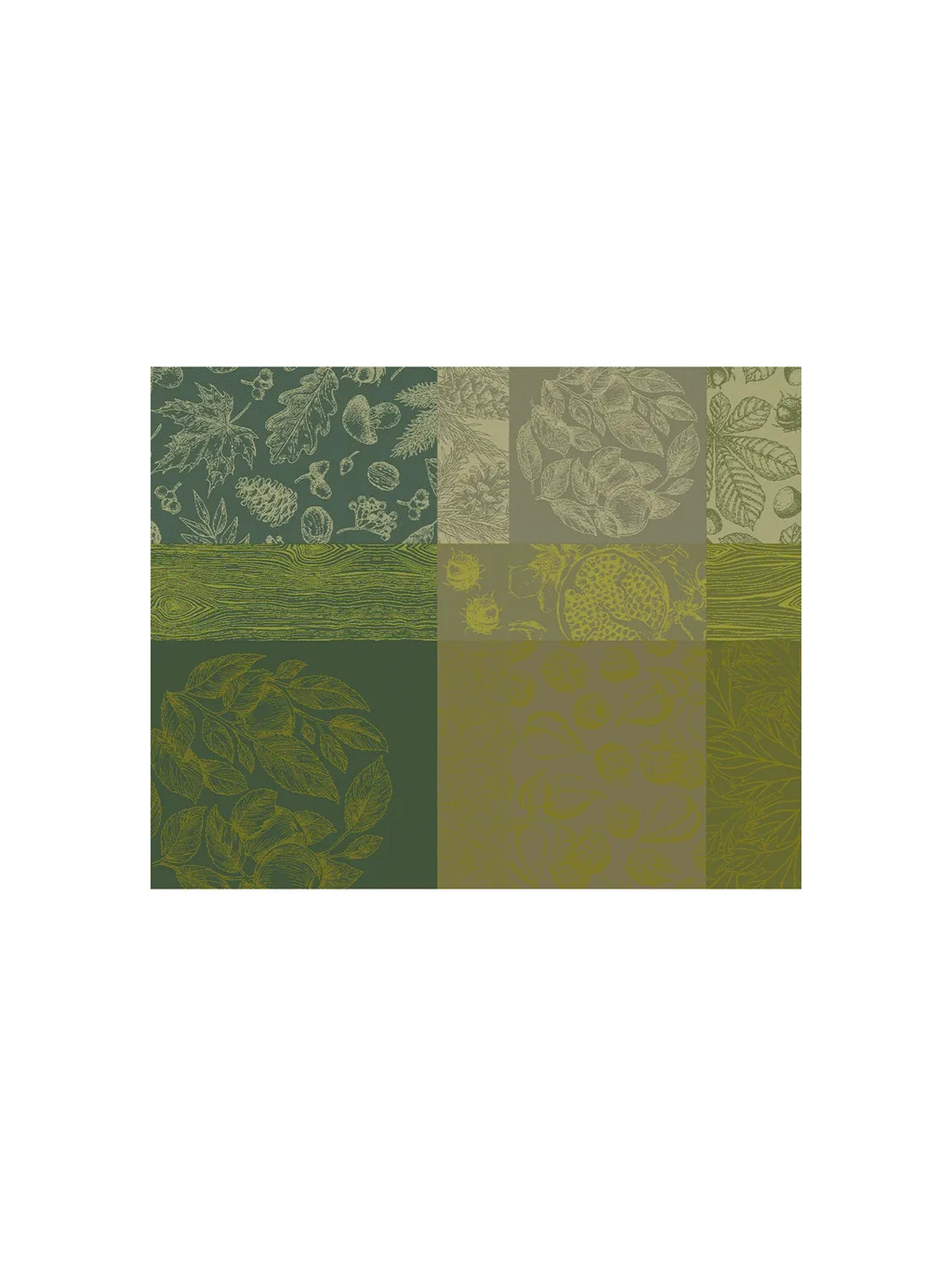 Garnier-Thiebaut Moss Autumn Woods Linen Collection