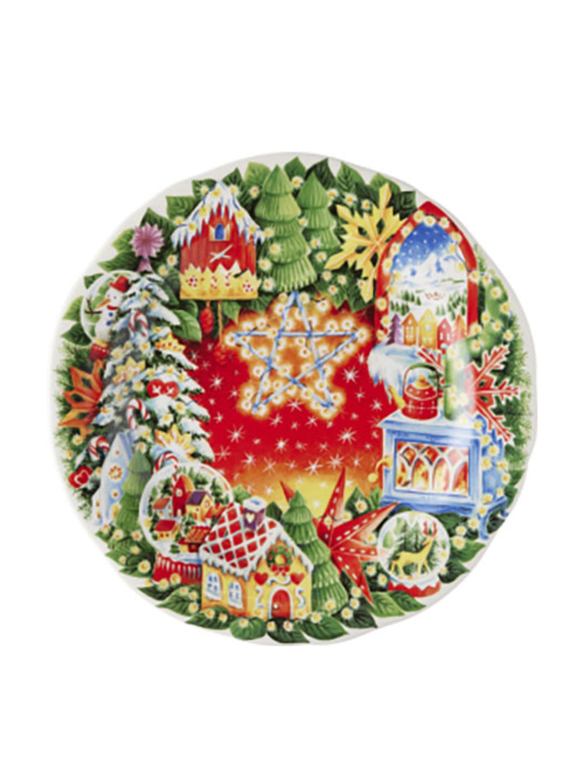 Shop the Gien Christmas Dessert Plate at Weston Table