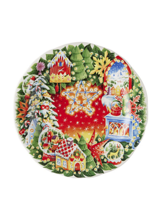 Gien Christmas Dessert Plate Weston Table