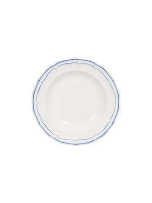  Gien Filet Bleu Soup Plate Plain Weston Table 