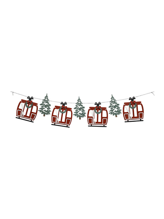 Gondola and Trees Garland Weston Table