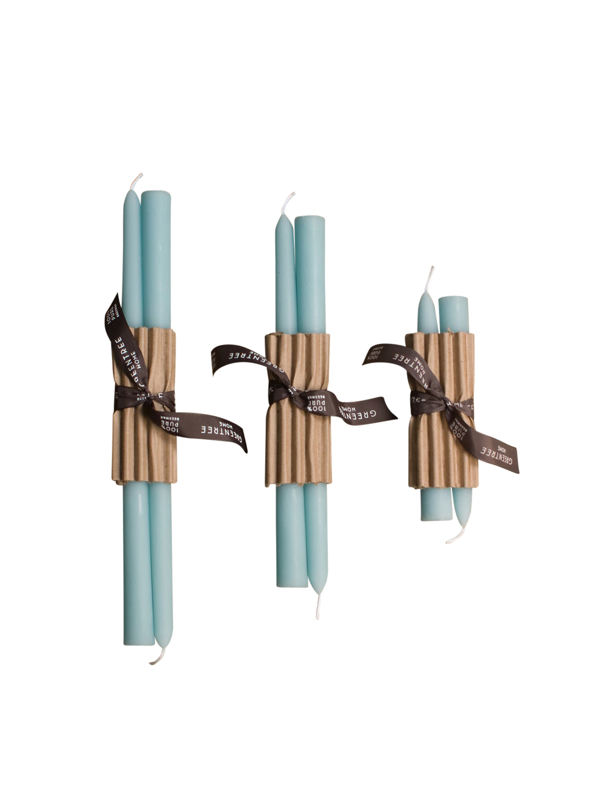 Greentree Home Candle Everyday Tapers Robin’s Egg Blue Weston Table
