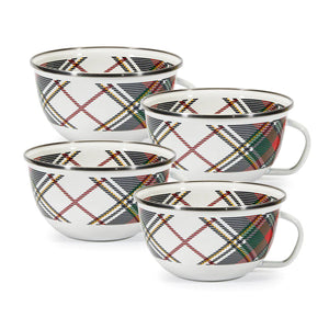  Highland Plaid Enamelware Share Mug 