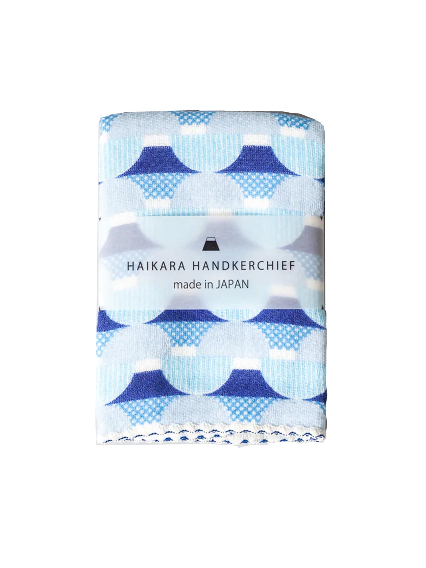Haikara Little Handkerchief Fuji Blue Weston Table