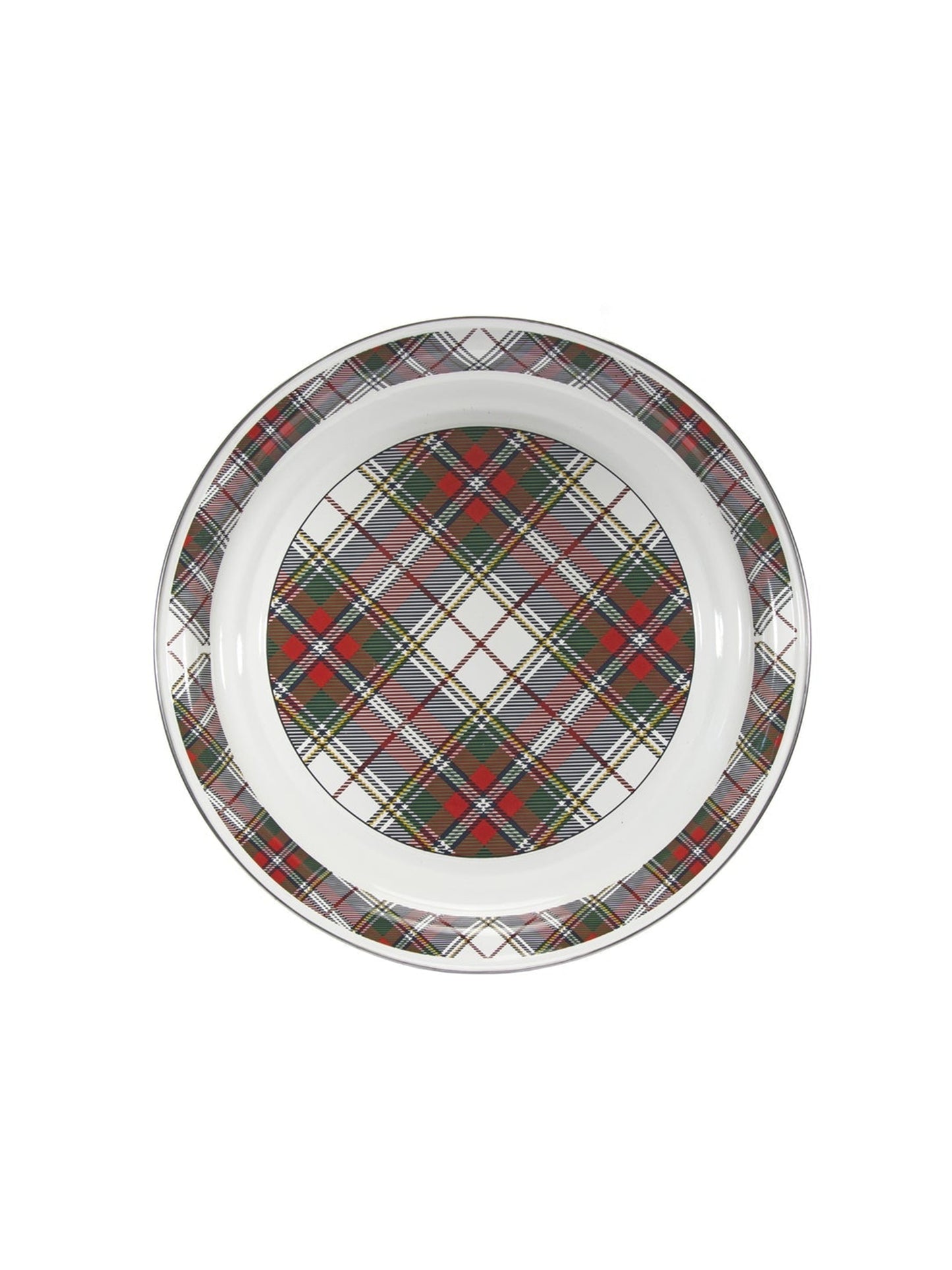 Highland Plaid Large Tray Weston Table