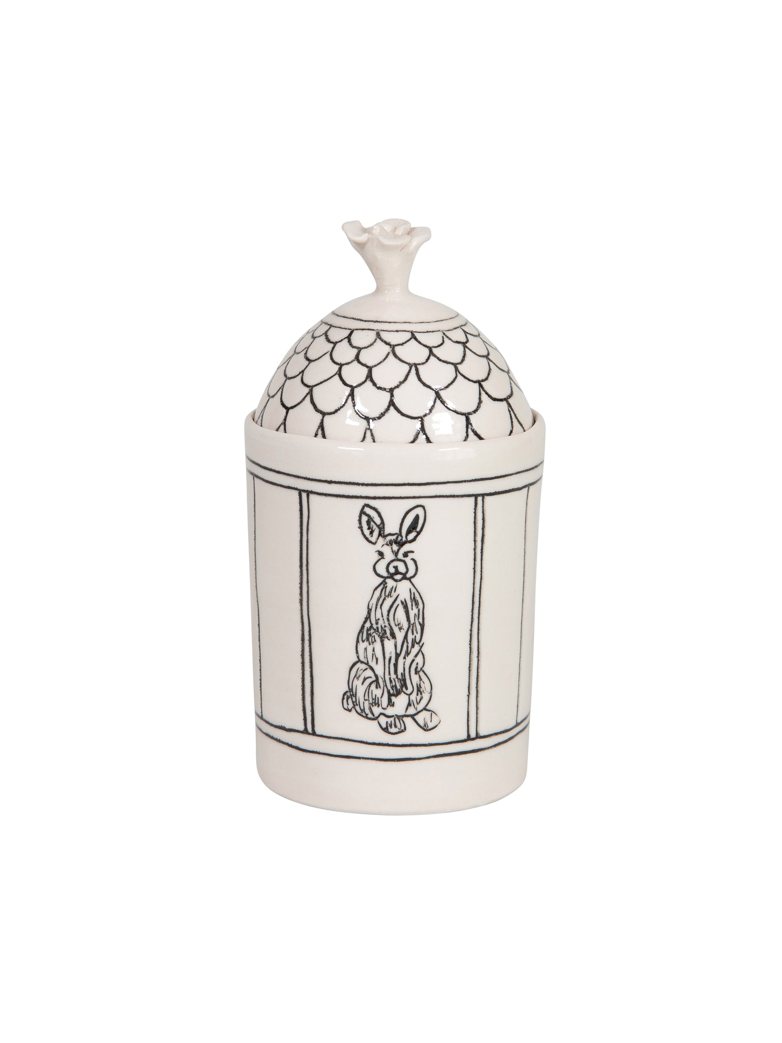 Hope + Mary Woodland Animal Sugar Jar Rabbit Weston Table