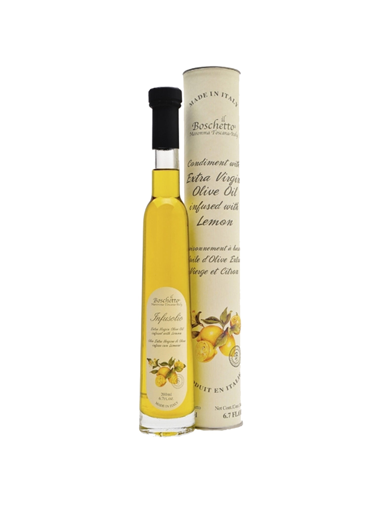 Il Boschetto Lemon Infused Extra Virgin Olive Oil Weston Table