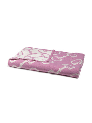  In2Green Eco Baby Bits Reversible Throw Pink Weston Table 