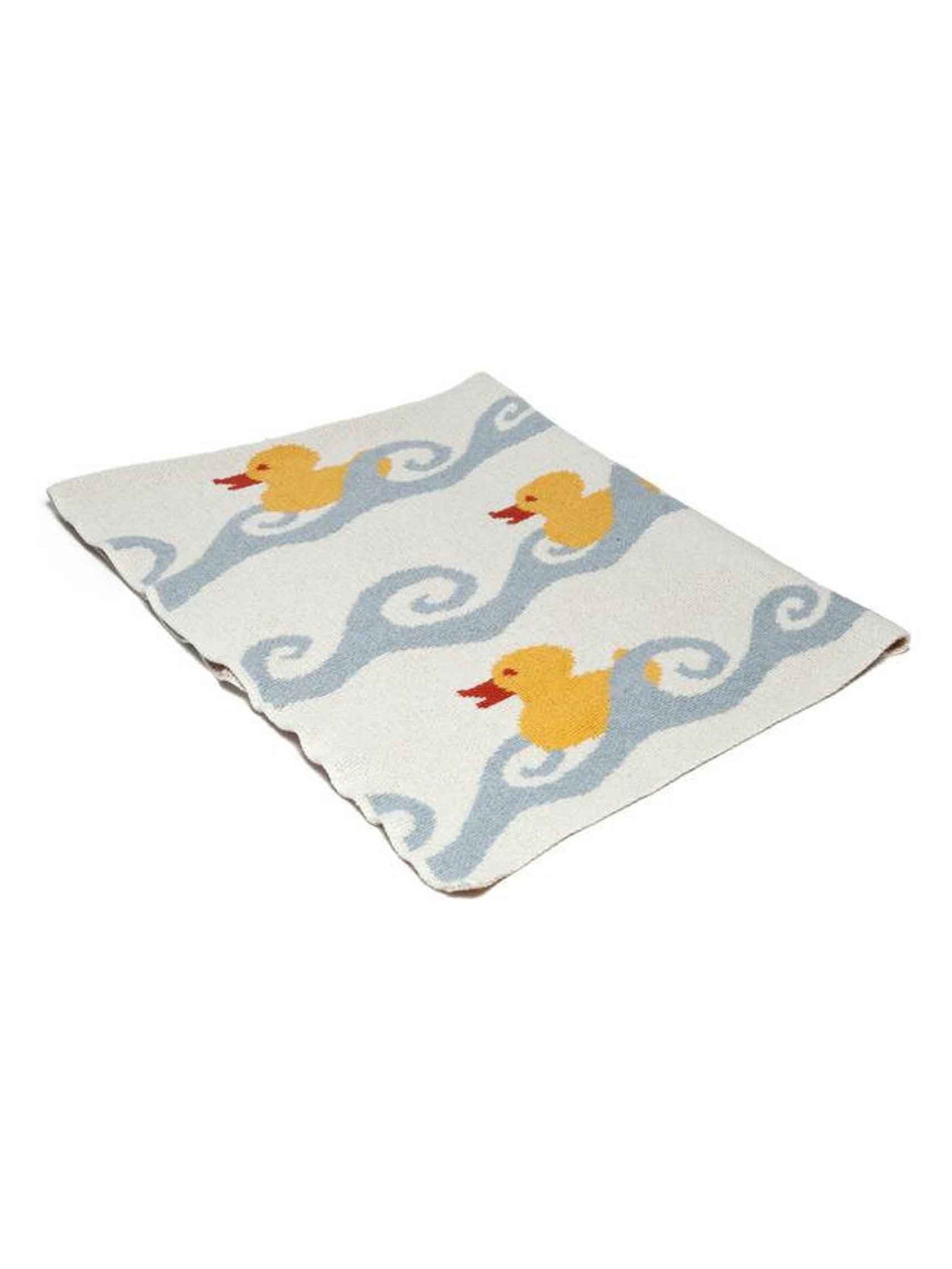 In2Green Eco Baby Ducky Personalized Blanket Weston Table