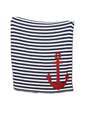 In2Green Eco French Stripe Anchor Throw Weston Table