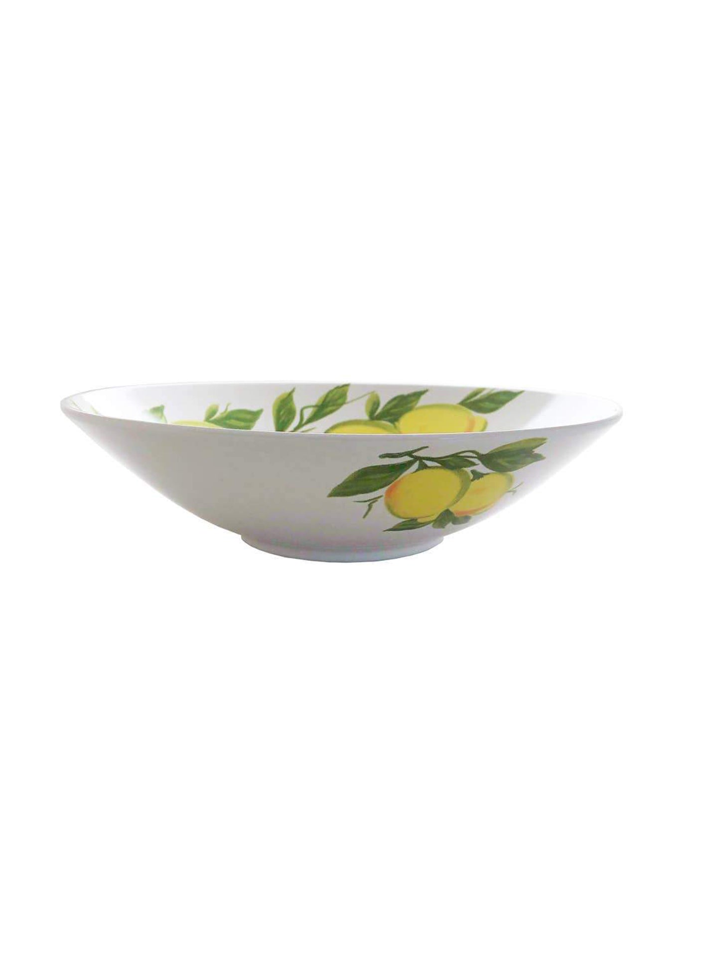 Italian Ceramic Lemon Serving Bowl Weston Table