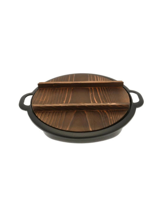 Iwachu Gyoza Pan Cast Iron with Lid Weston Table