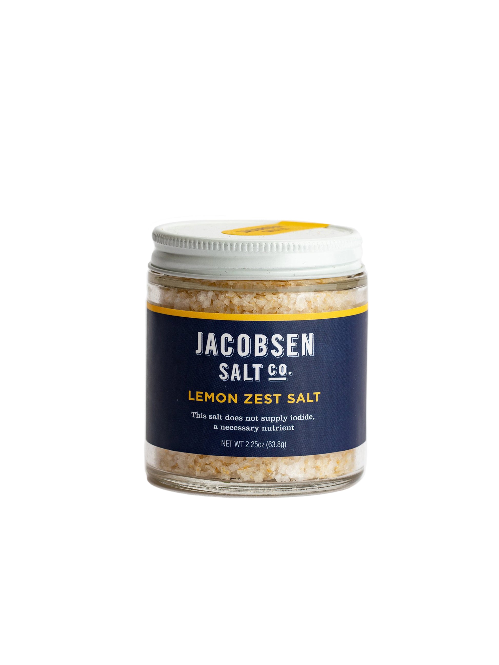 Jacobsen Salt Co. Infused Sea Salt Lemon Zest Weston Table