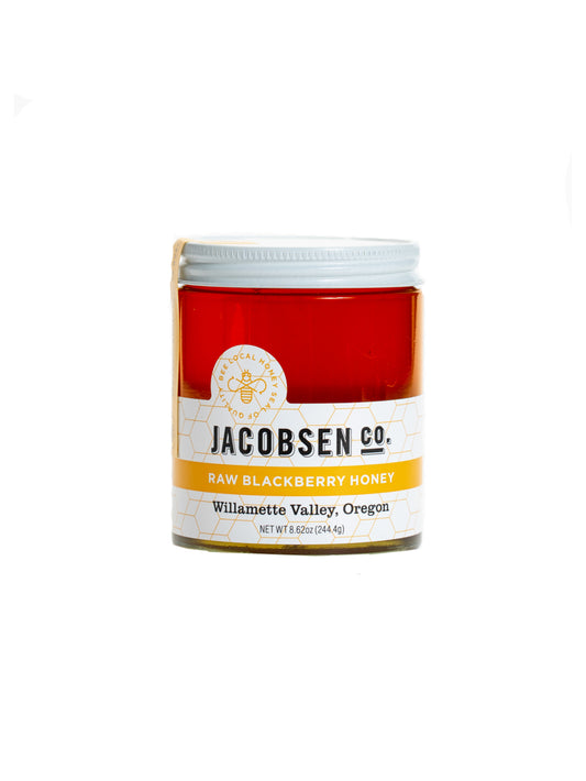 Jacobsen Salt Co. Raw Blackberry Honey Weston Table