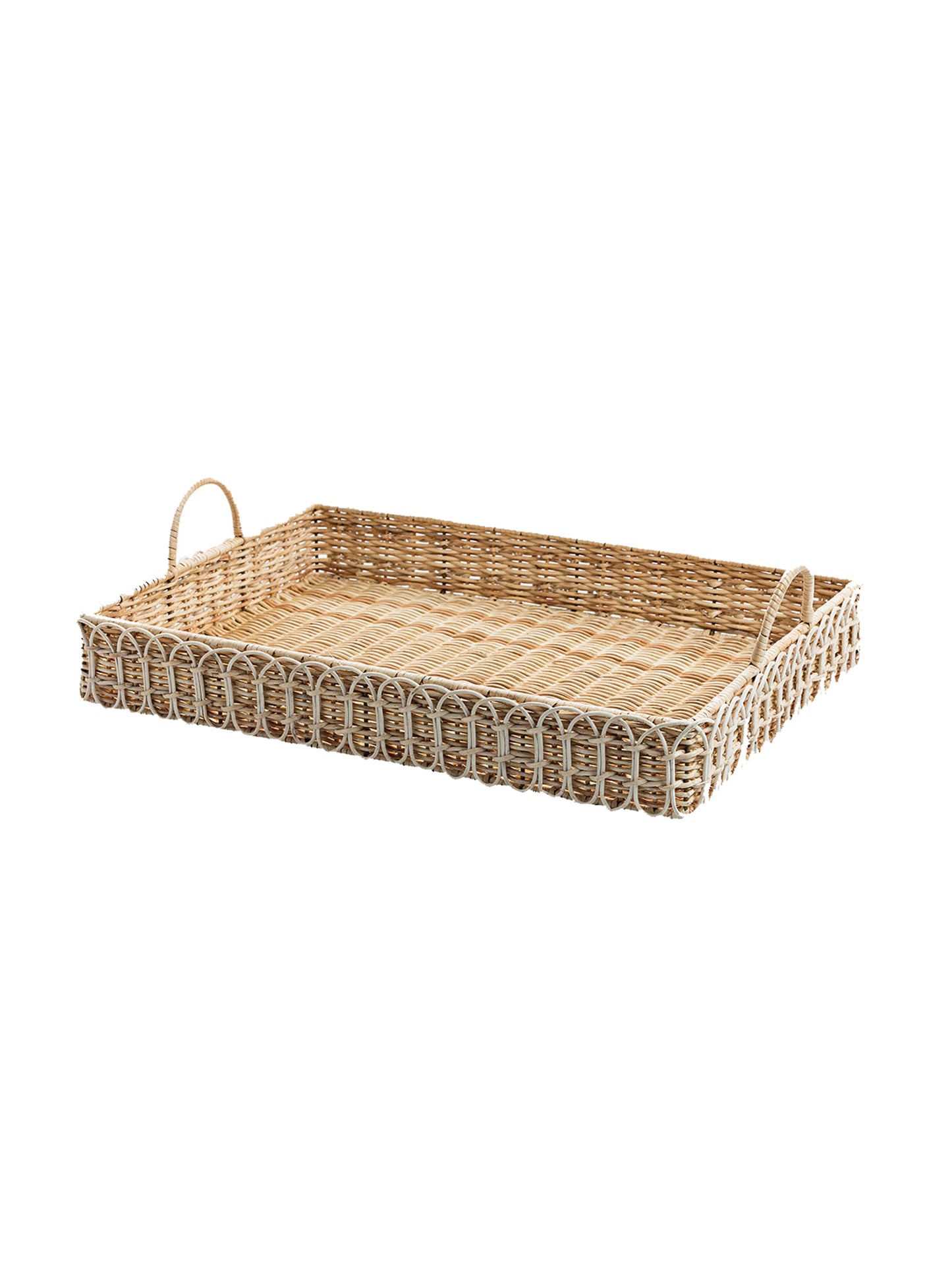 Juliska Provence Rattan Tray Weston Table