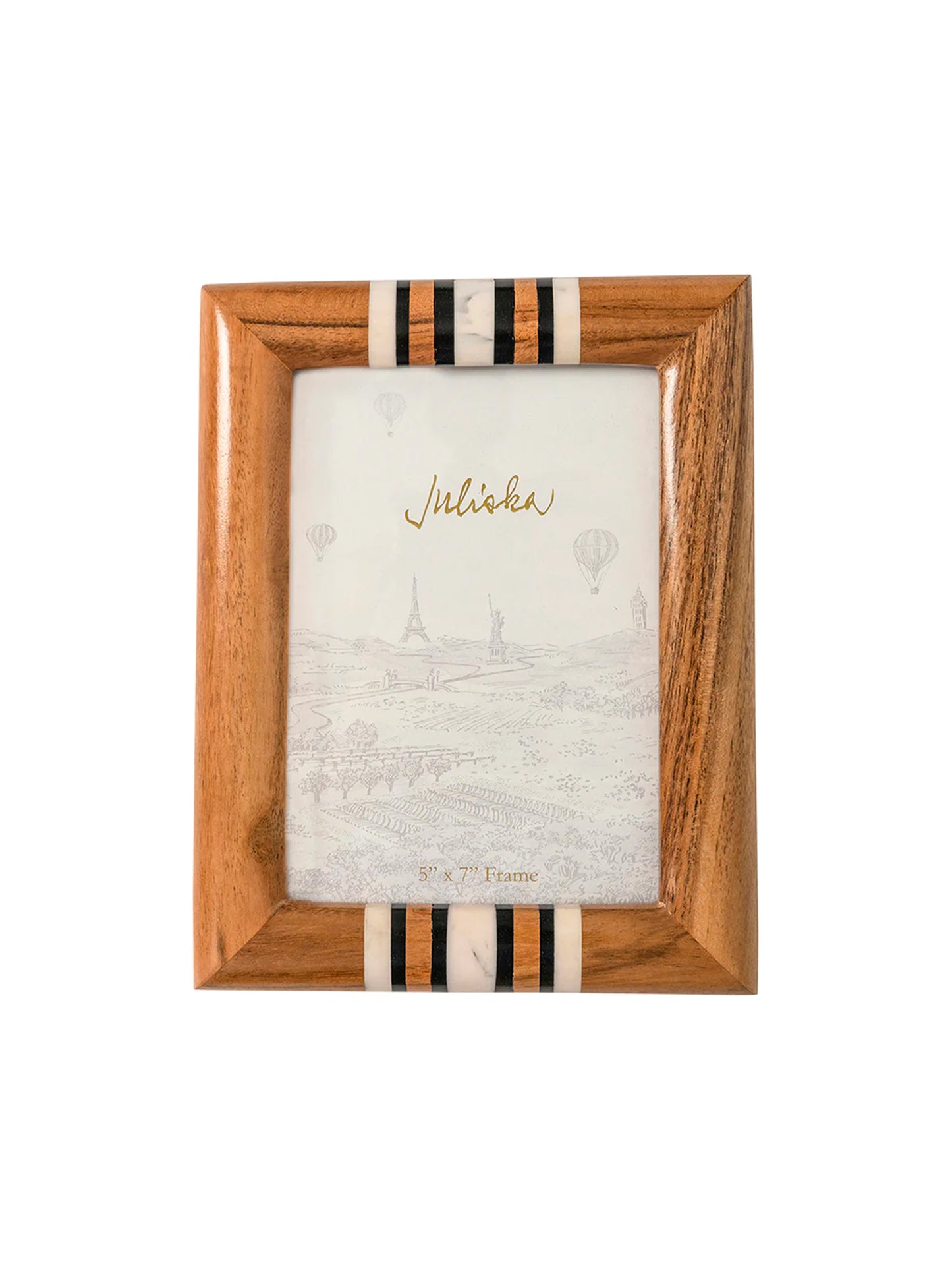 Juliska Stonewood Stripe Frame 5 x 7 Weston Table