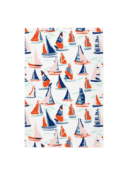 Katie Kime Cape Cod Tea Towel Weston Table