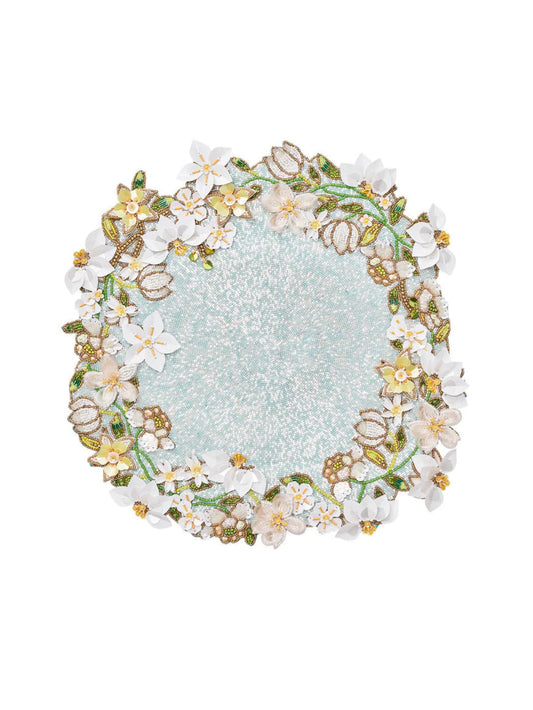 Kim Seybert Gardenia Placemat Set Weston Table