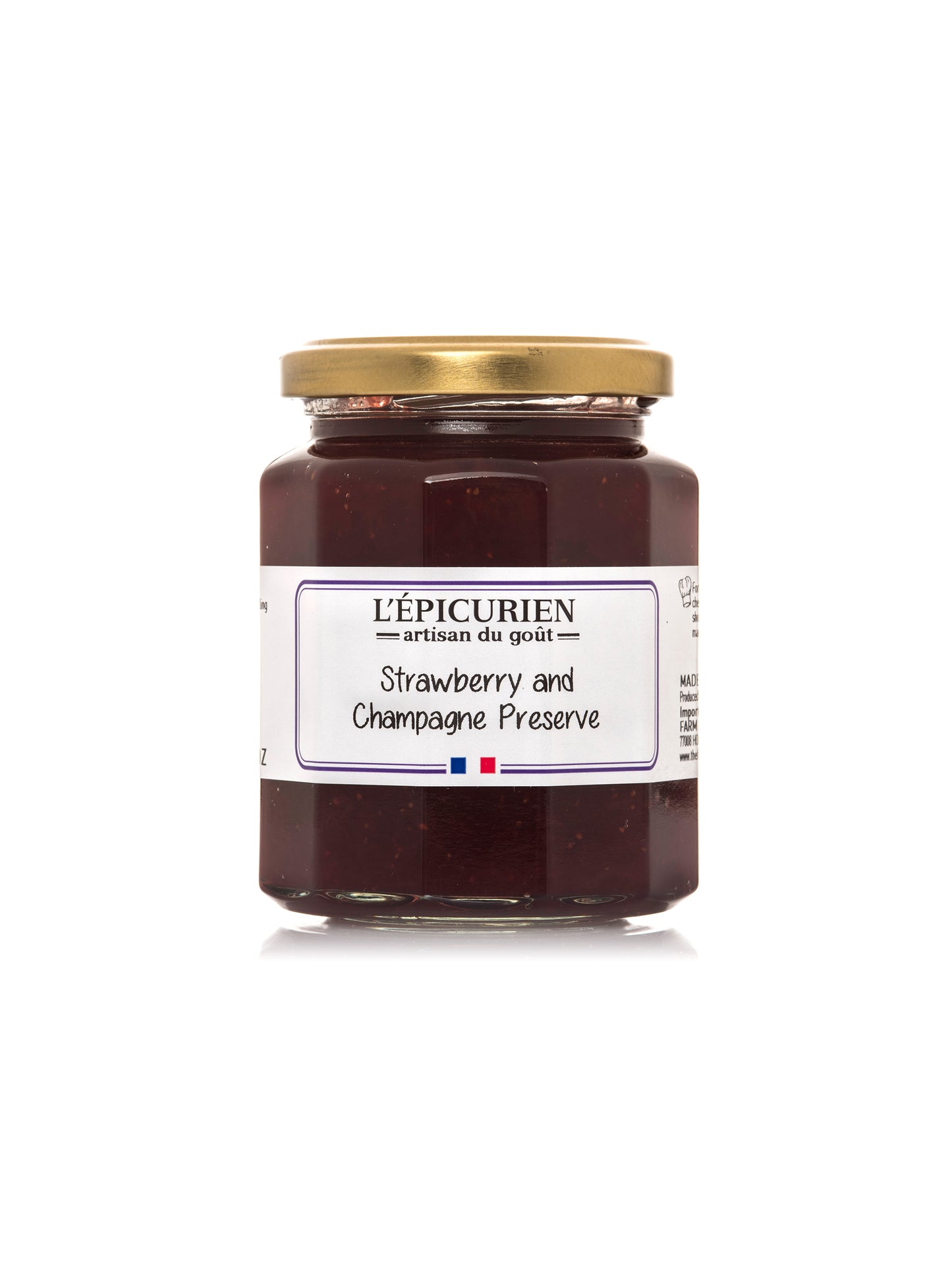 L'Epicurean Strawberry and Champagne Jam Weston Table
