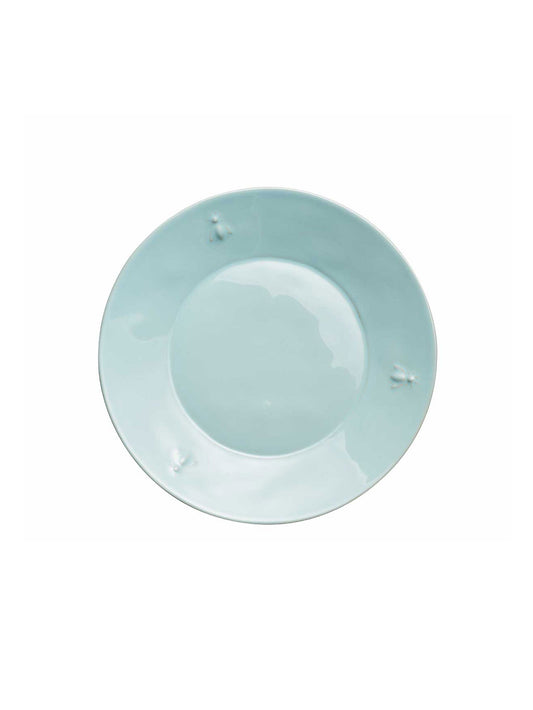 La Rochère Bee Blue Ceramic Dessert Plate Set
