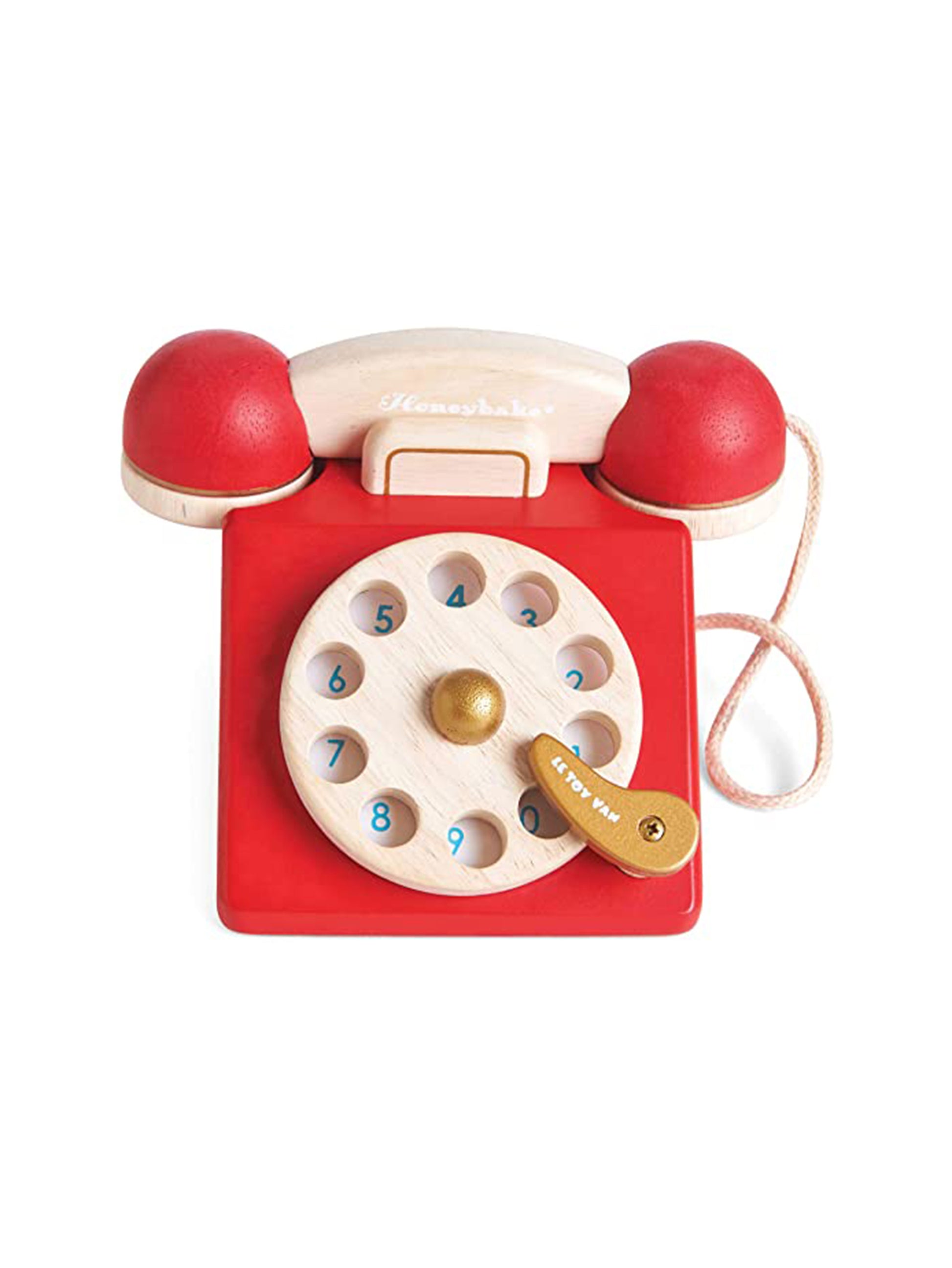 Le Toy Van Vintage Wooden Phone Weston Table