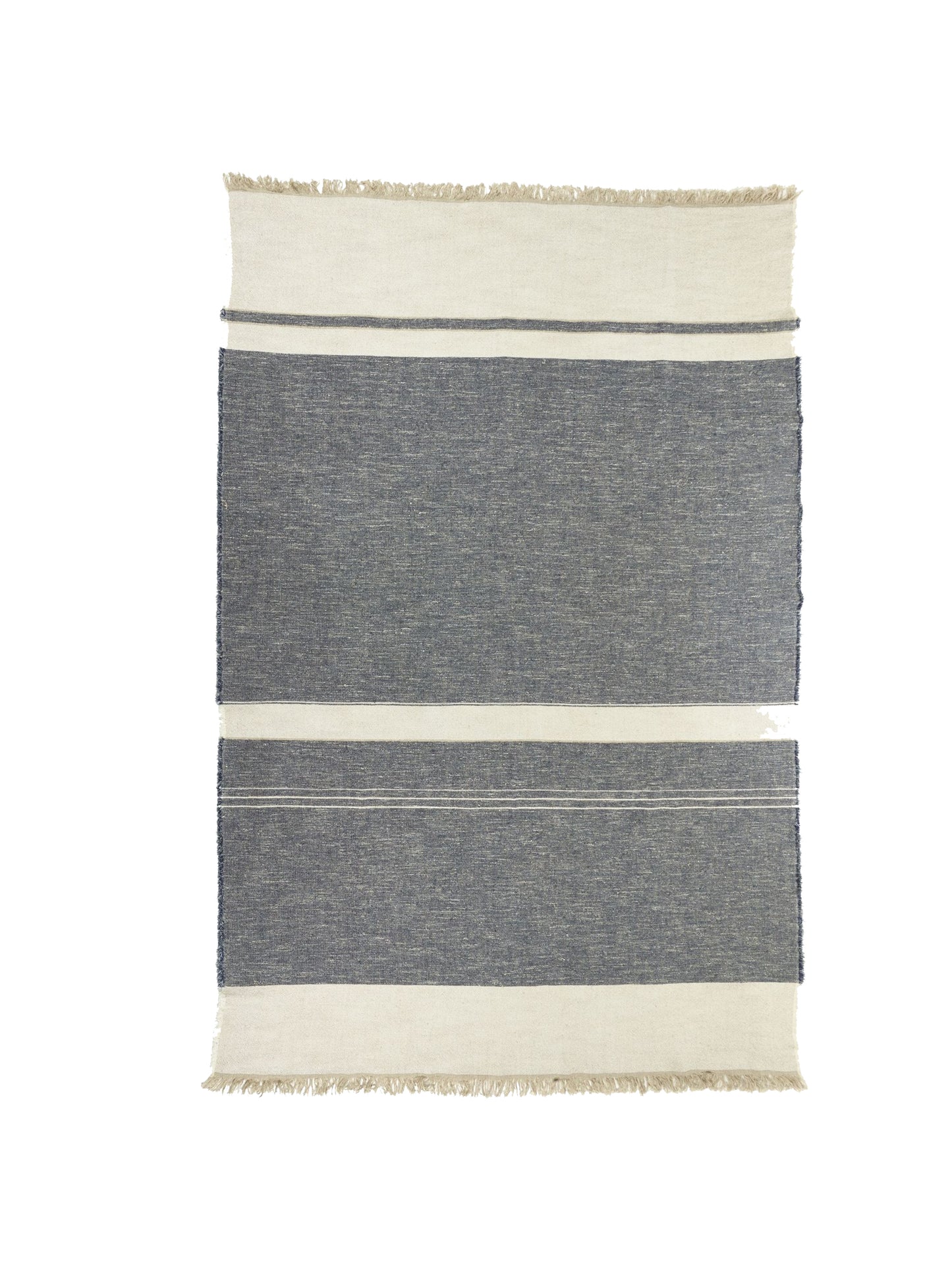 Libeco North Sea Stripe Throw Weston Table