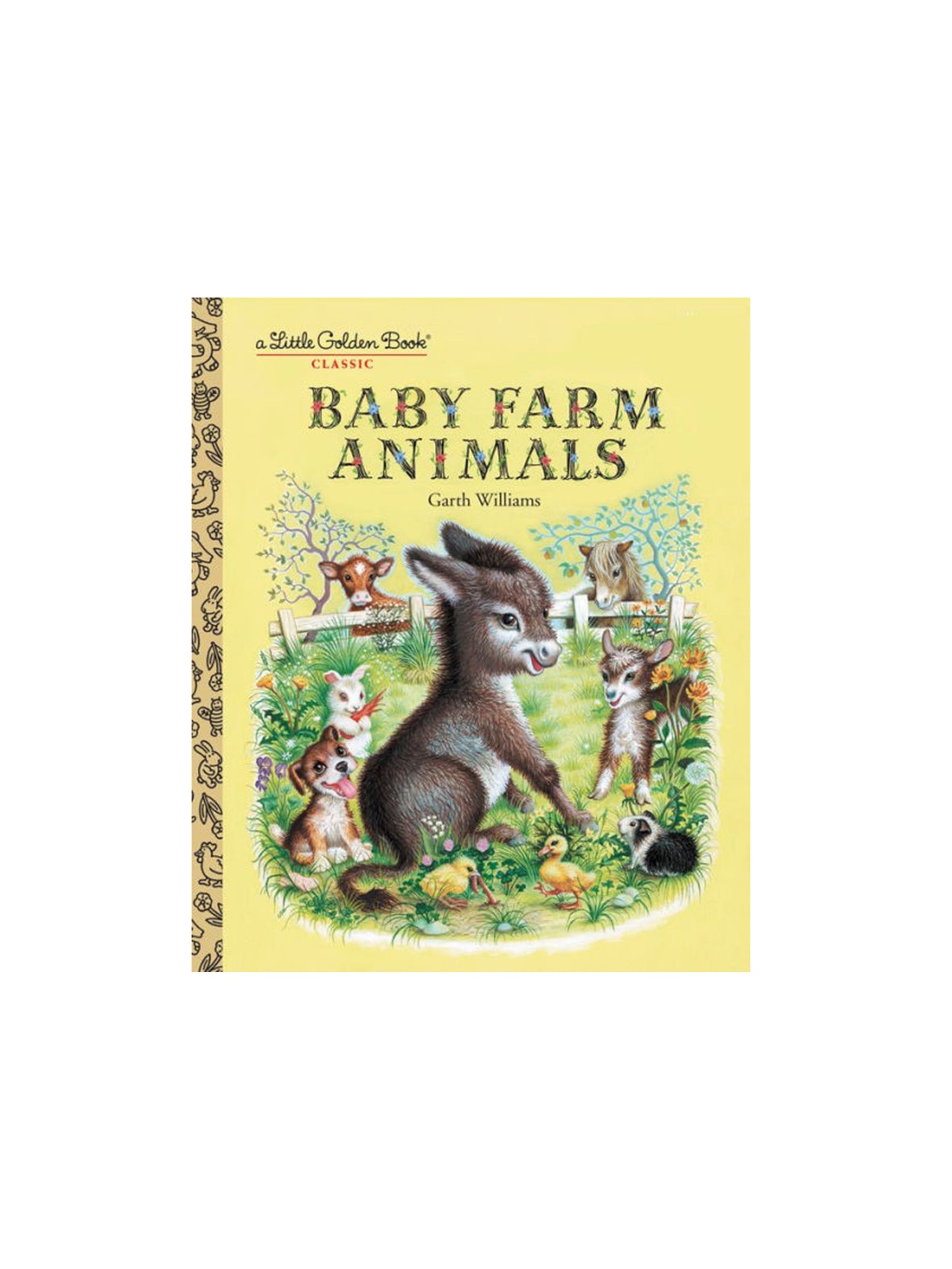 Little Golden Book Baby Farm Animals Weston Table