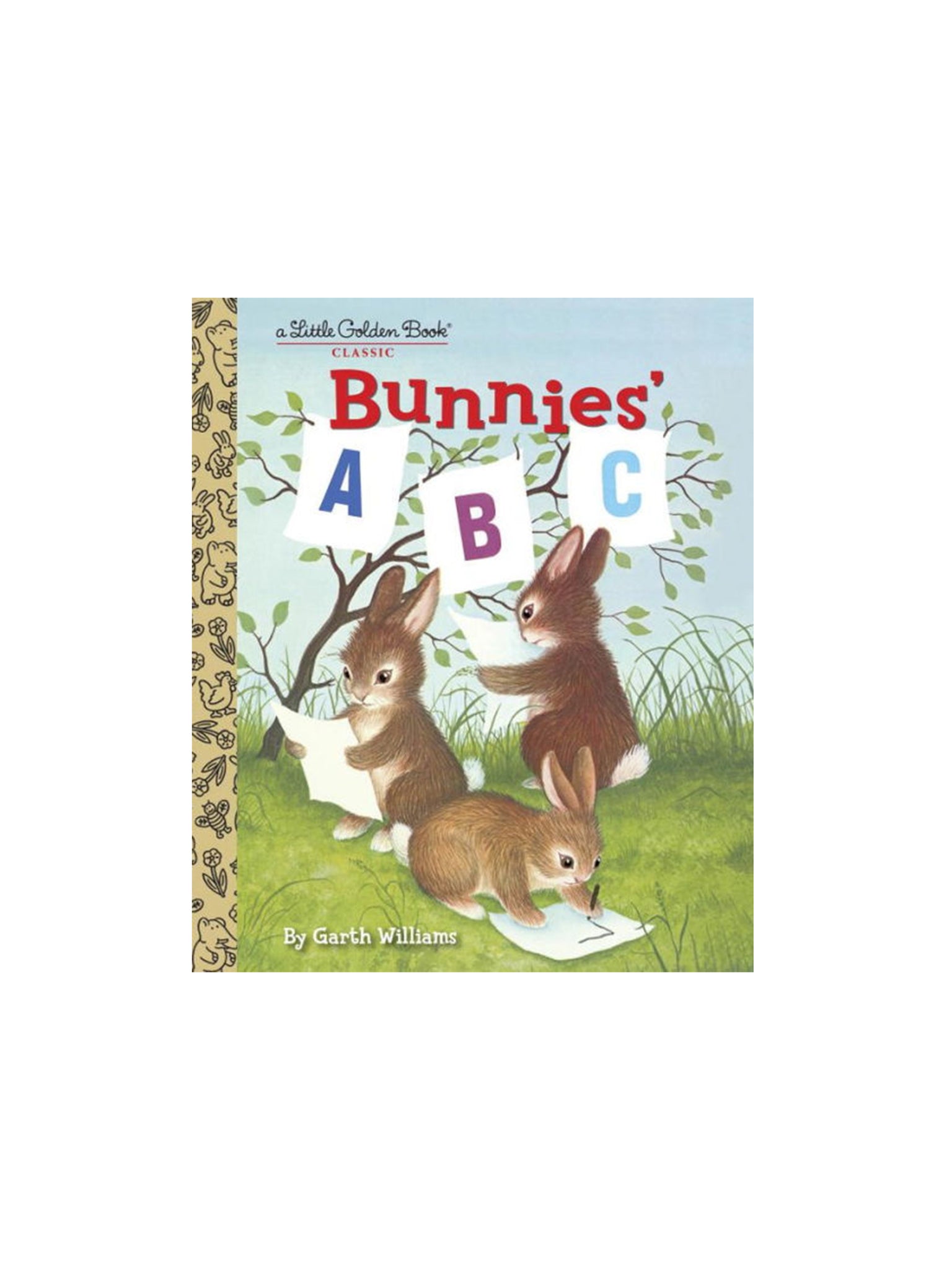 Little Golden Book Bunnies ABC Weston Table