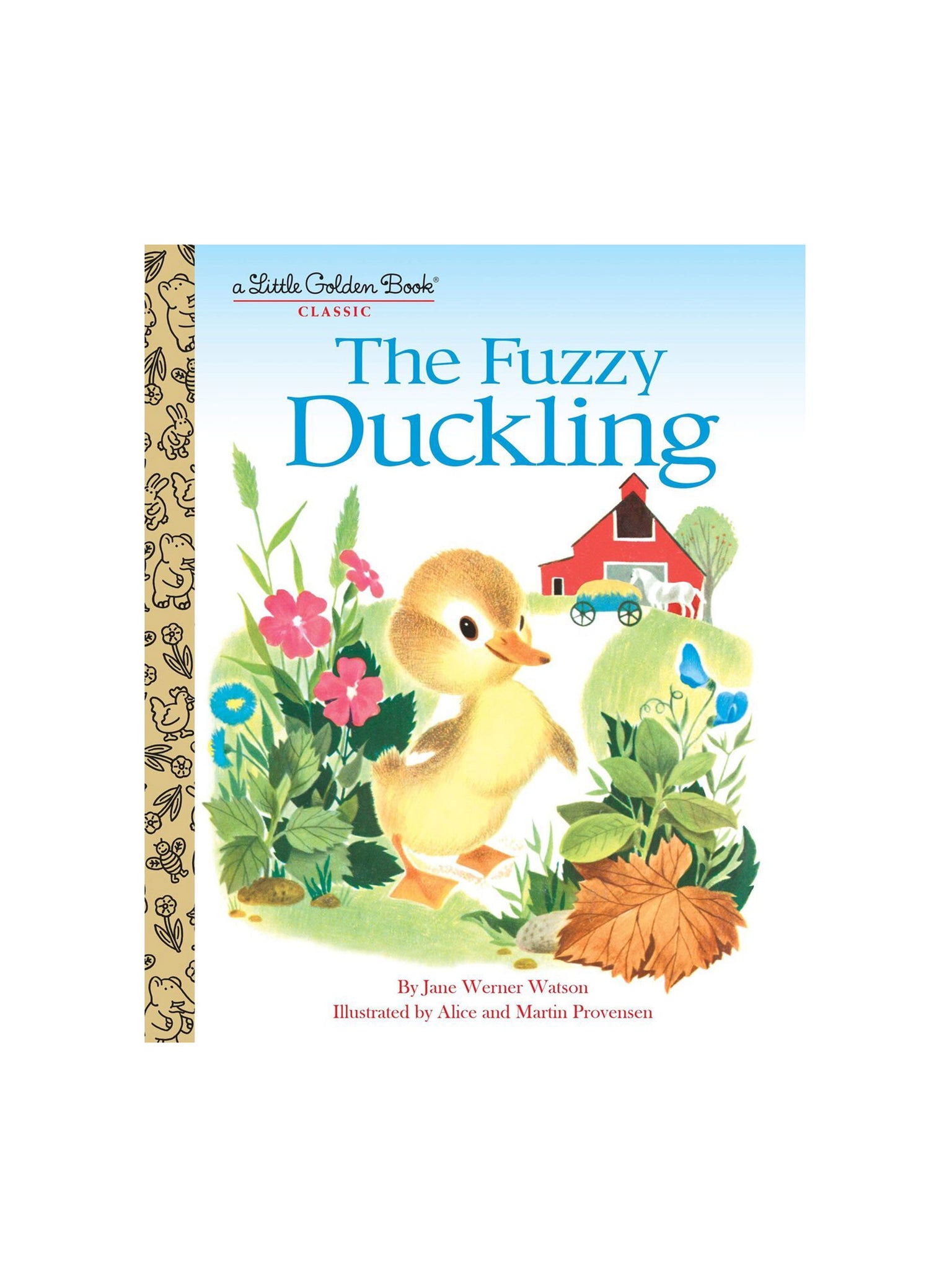 Little Golden Book Fuzzy Duckling Book Weston Table