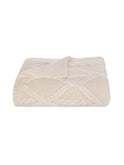 Luna Aran Throw Cream Weston Table 