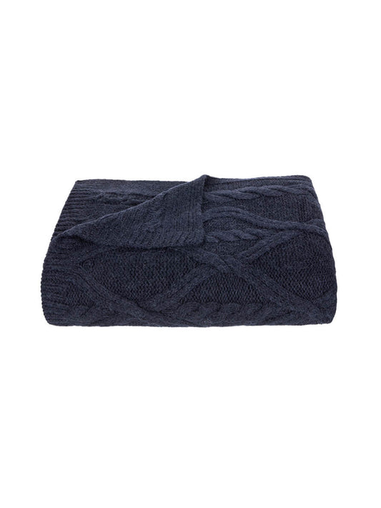 Luna Aran Throw Cream Weston Table 