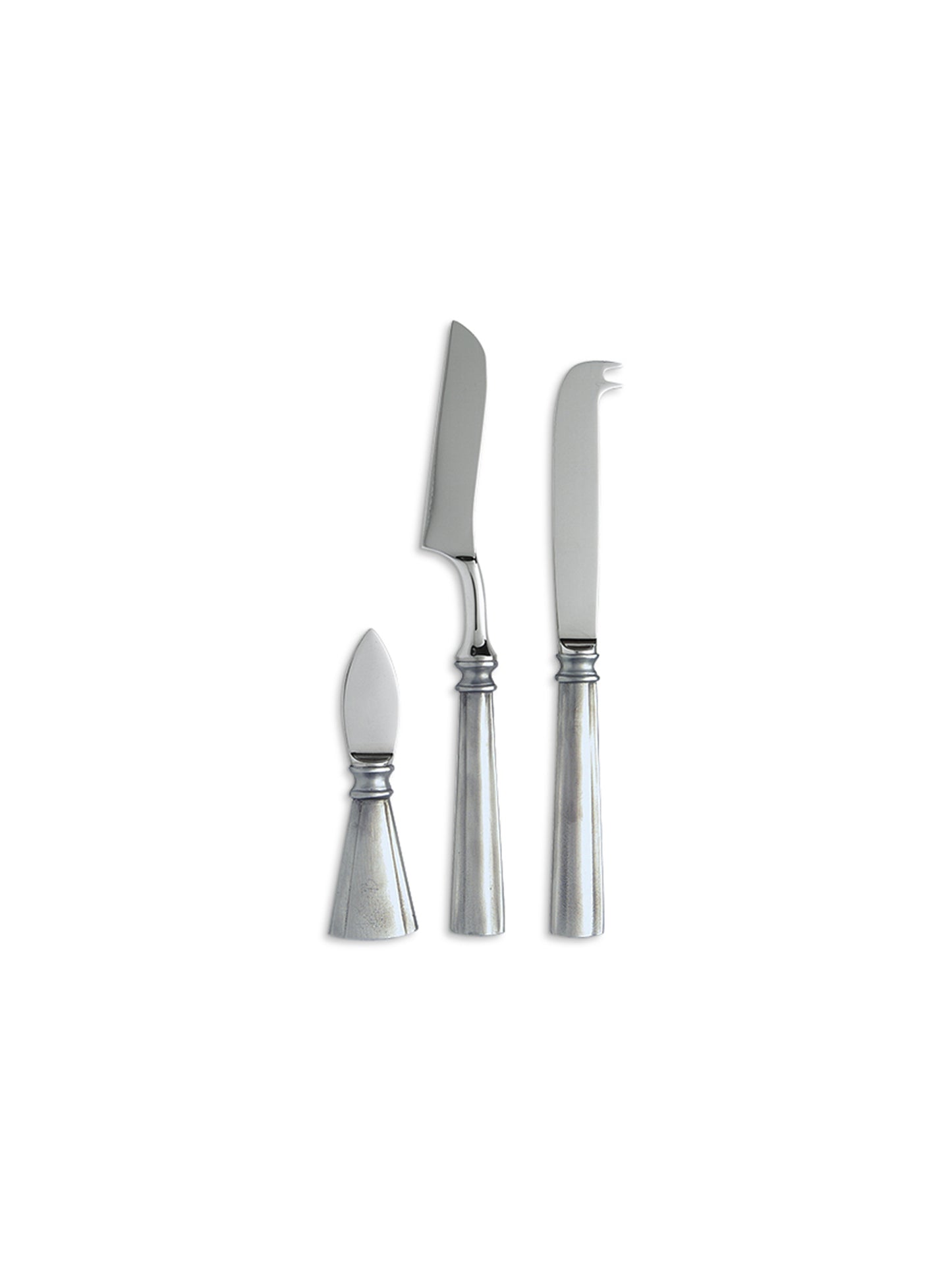 MATCH Pewter Lucia Cheese Knife Set