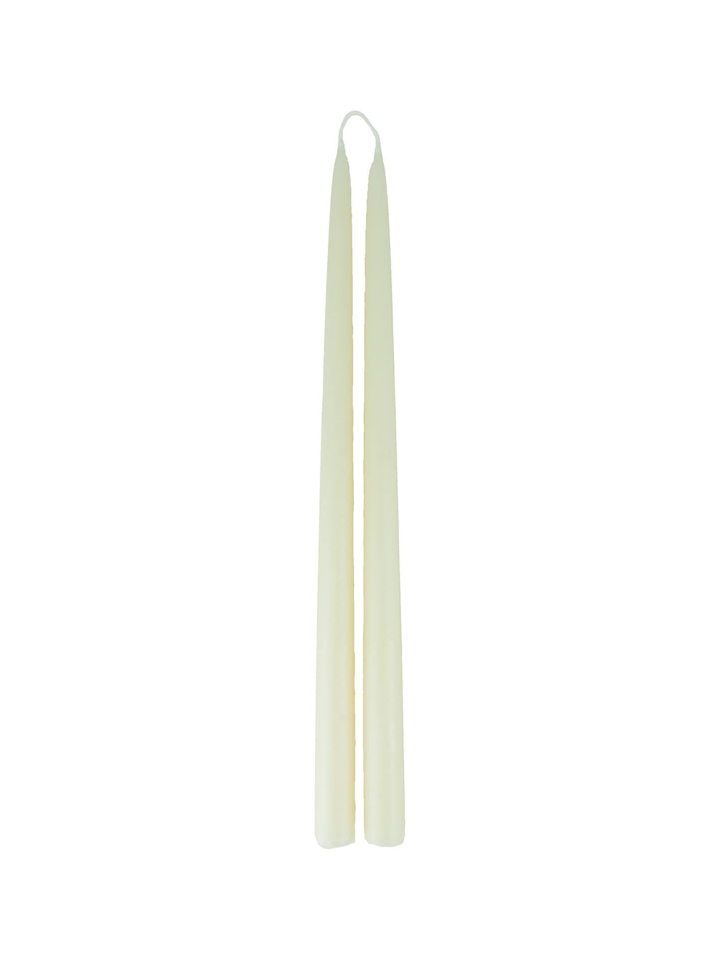 MATCH Pewter Beeswax Taper Candles 16 H Ivory Weston Table