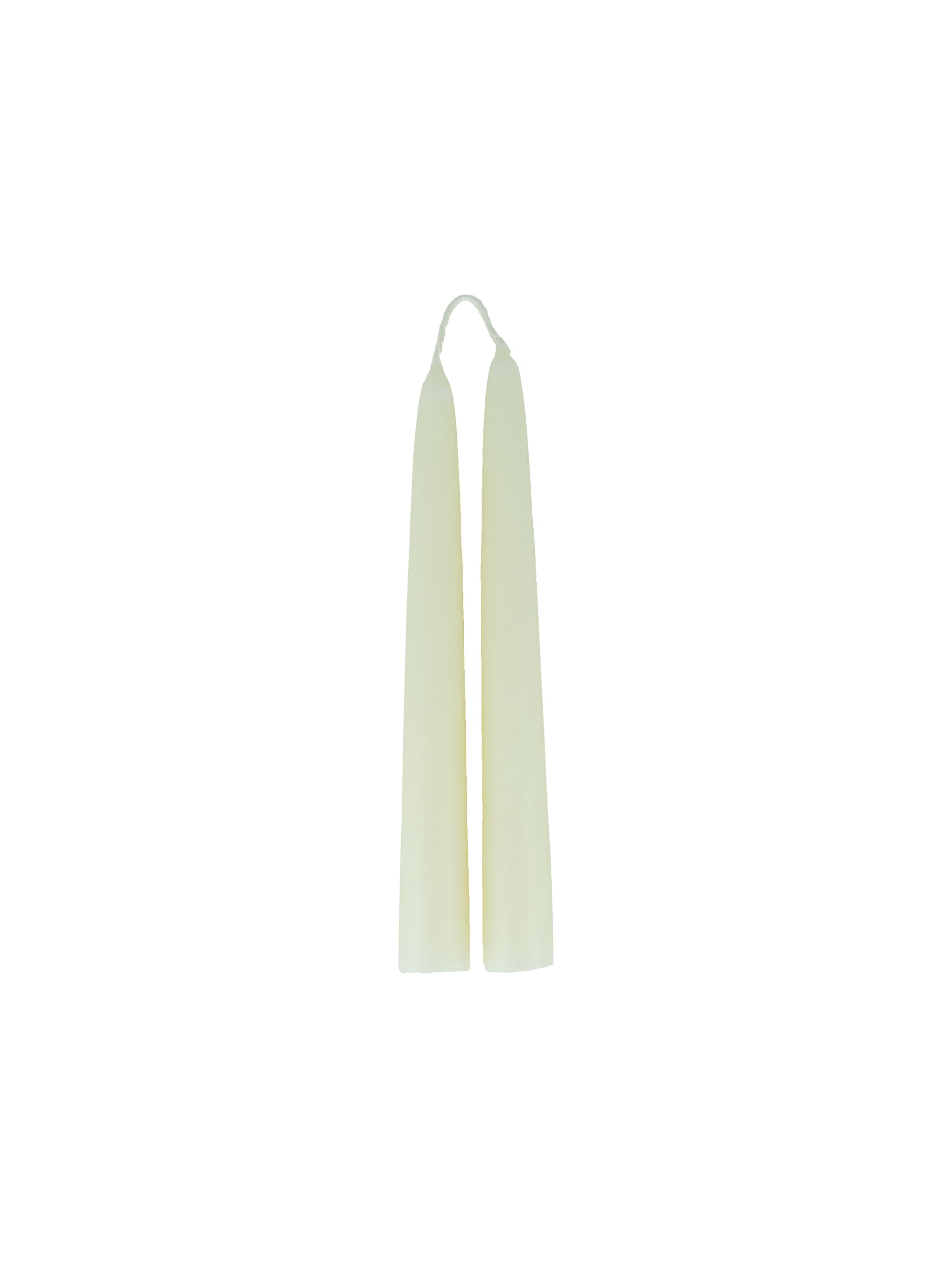 MATCH Pewter Beeswax Taper Candles 8 H Ivory Weston Table