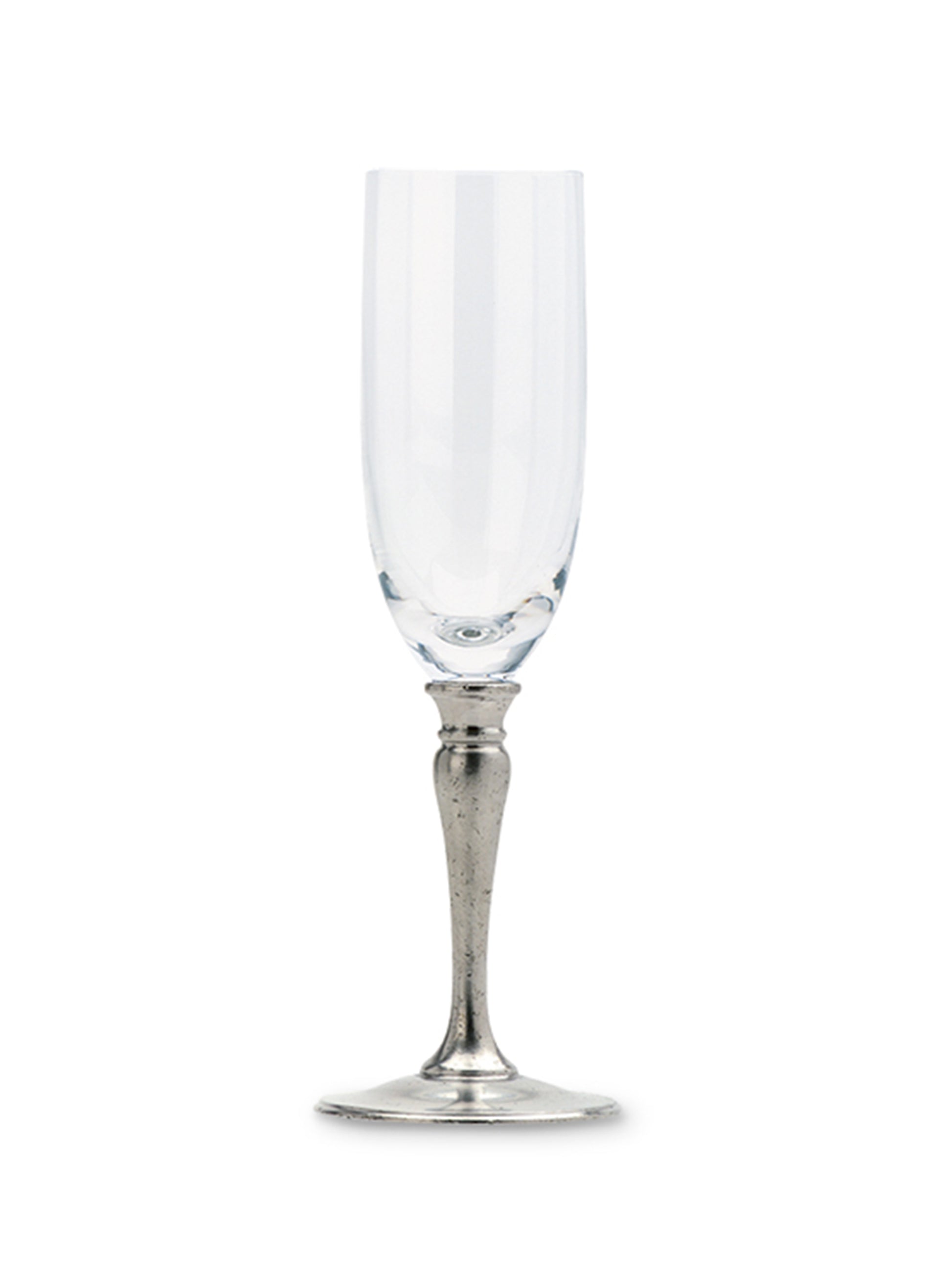 Champagne Flute - Satin Finish - Danforth Pewter - Made in USA