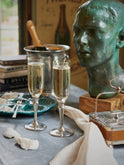 MATCH Pewter Champagne Glass Weston Table