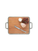 MATCH Pewter Cheese Tray with Handles Weston Table