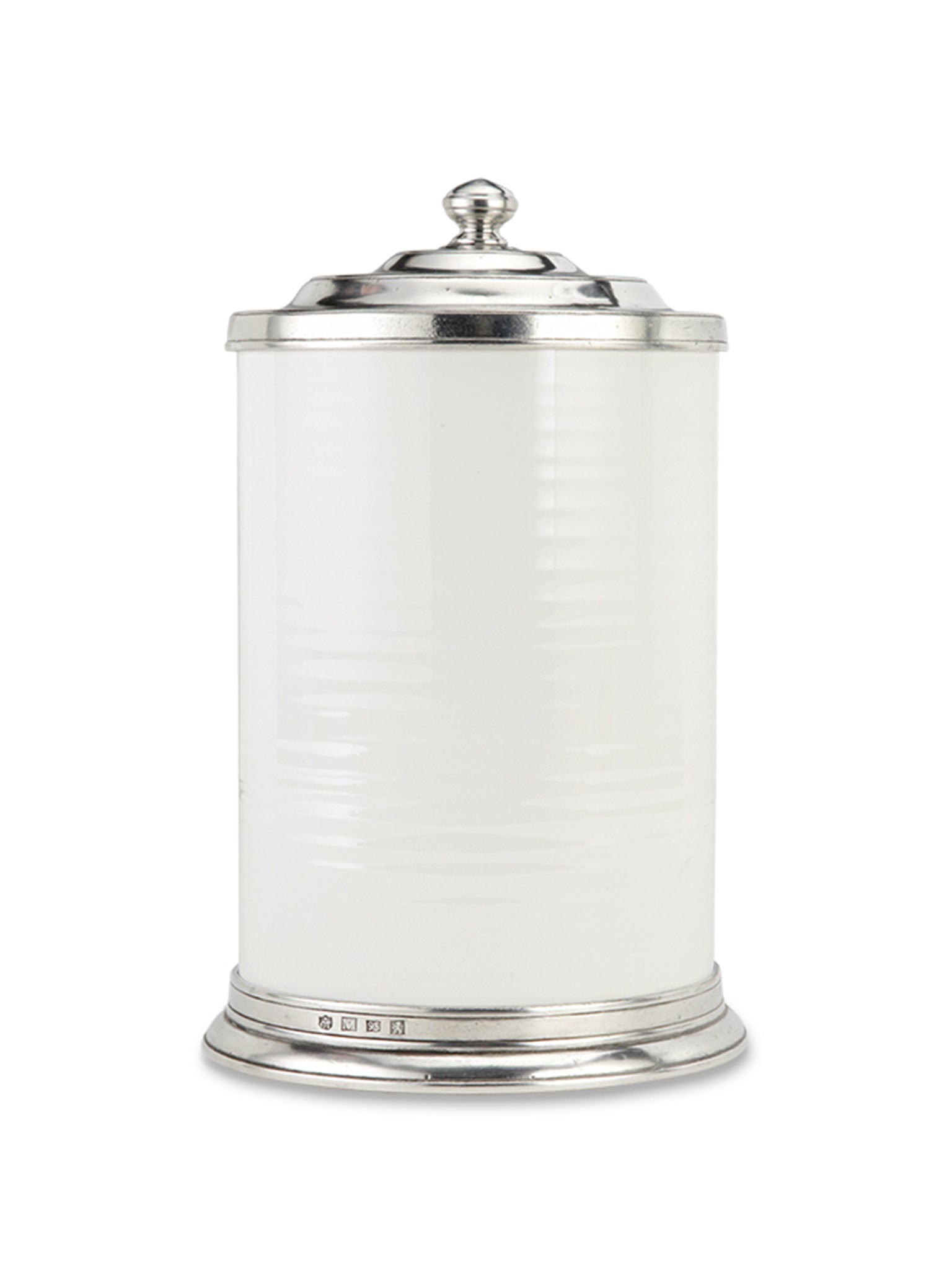 MATCH Pewter Convivio Canister Medium Weston Table