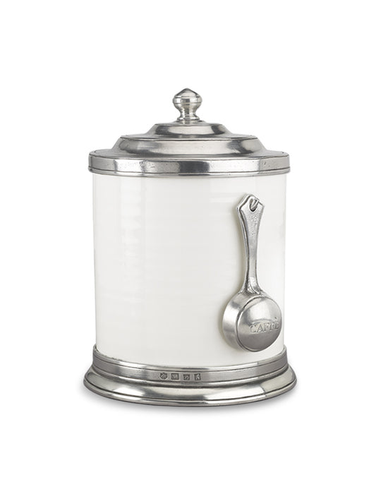 MATCH Pewter Convivio Coffee Canister Weston Table