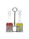 MATCH Pewter Cutwork Oil & Vinegar Set Weston Table
