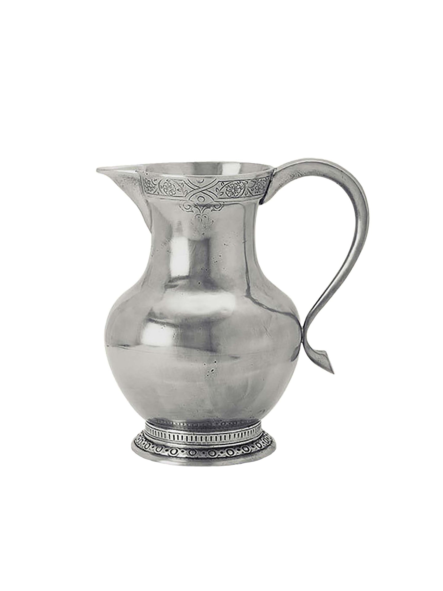 MATCH Pewter Engraved Pitcher Weston Table