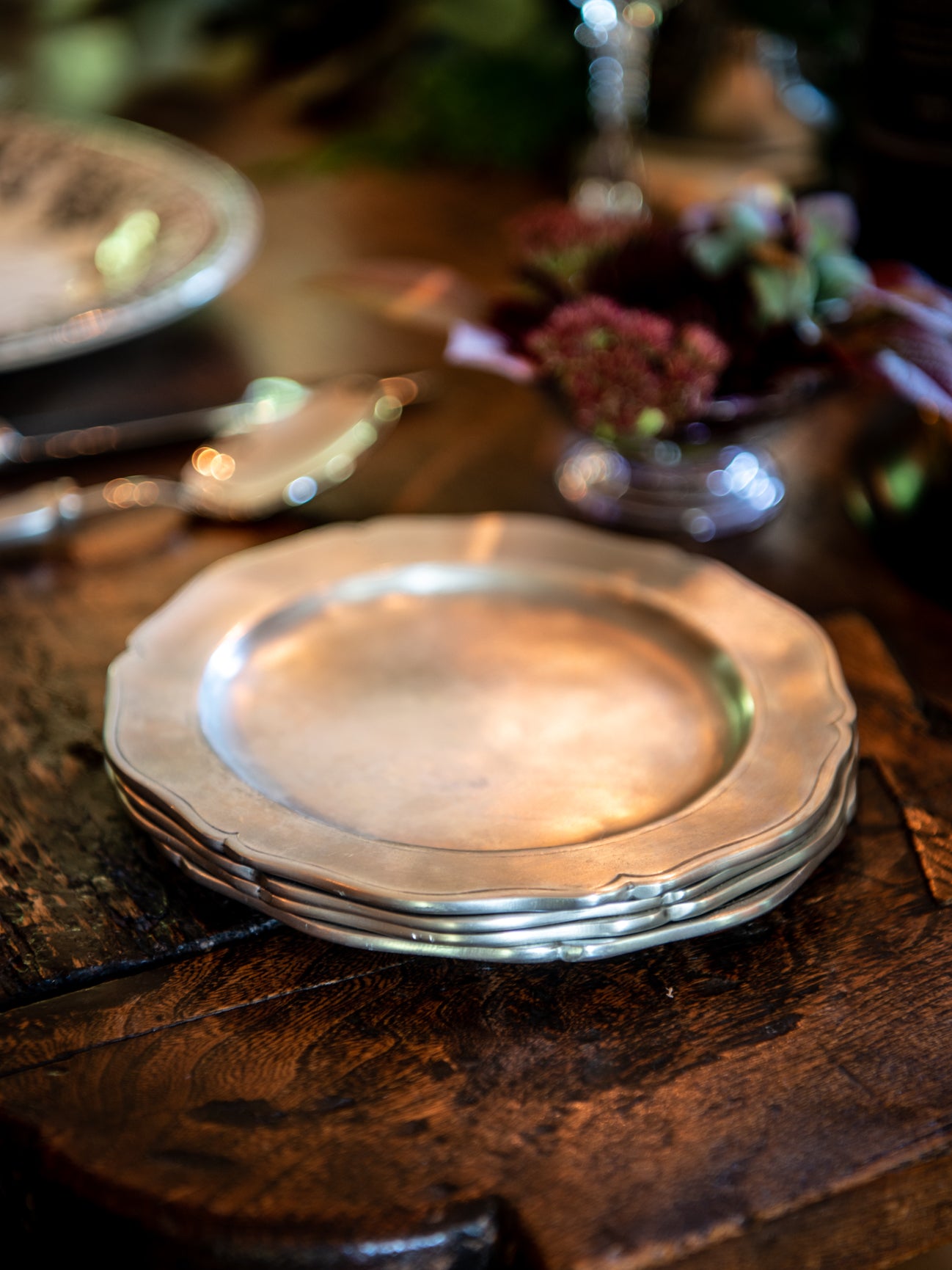 MATCH Pewter Gallic Bread Plate Weston Table