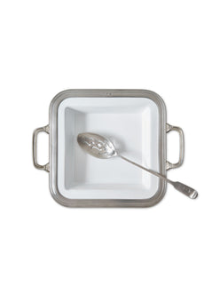 MATCH Pewter Gianna Serving Dish with Handles