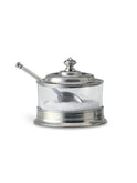 MATCH Pewter Jam Pot with Spoon Weston Table